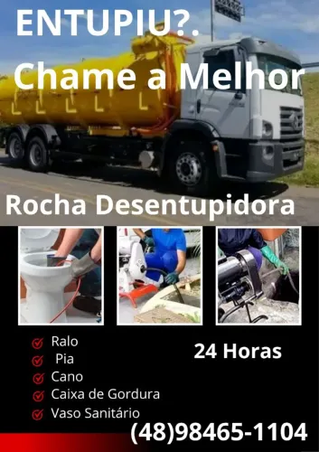 Limpa Fossa -Desentupidora Florianópolis-São José-Palhoça 24 Horas *