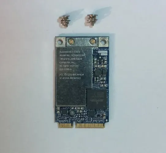 Placa Wifi Do Apple Mac Pro Modelo A1186 + Parafusos