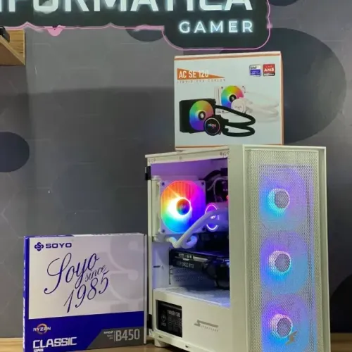 PC Gamer Novo RYZEN 5 + RTX 2060 + 1 ano de garantia e em até 12x
