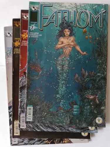 Fathom Minissérie Abril Completa Em 4 Edições Impecáveis