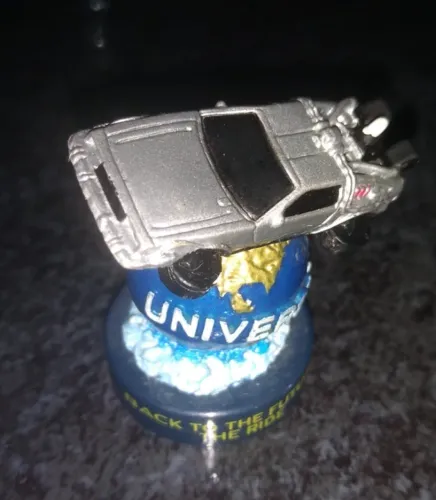 De volta Para o Futuro Delorean Mini Figure UNIVERSAL STUDIOS JAPAN 2002 Rarissima
