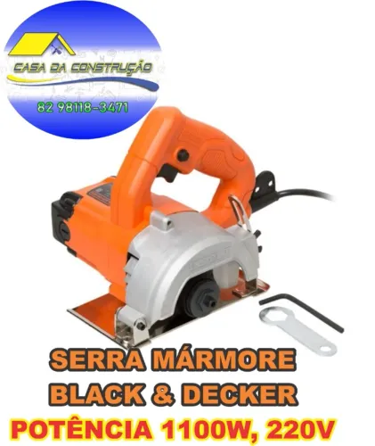 Serra Mármore 4-1/2" (115mm) 1.100W, 200V BD115B2