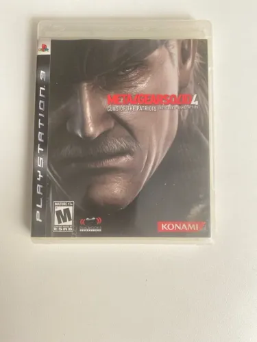 Metal Gear Solid 4: Guns of the Patriots - PS3 Original e Completo