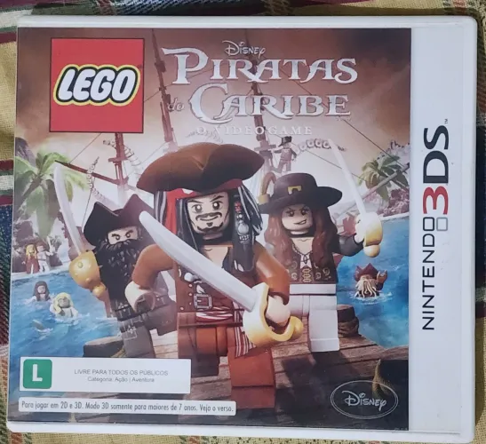 Lego Piratas do Caribe 3DS