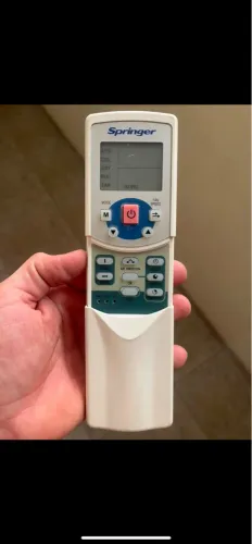 Controle Original ar condicionado springer 