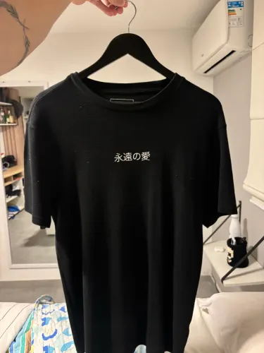 Camisa oversized preta 