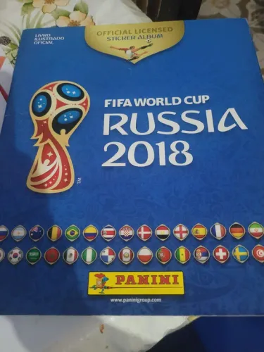 Álbum de figurinhas oficial da Copa do Mundo FIFA 2018 Rússia