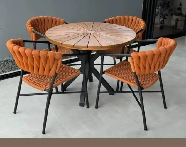 Conjunto Mesa e Cadeiras para Área Externa