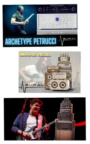NEURAL DPS PACK ARTISTAS ( MATEUS ASATO/ JOHN PETRUCCI/ JOHN MAYER )