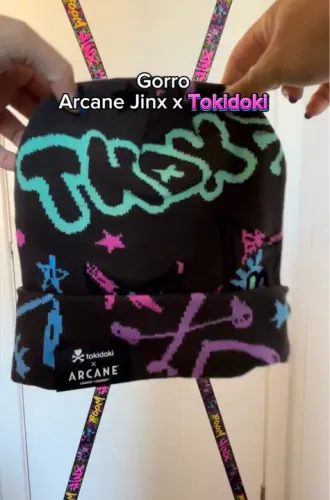 Gorro Arcane x Tokidoki Jinx League of legends