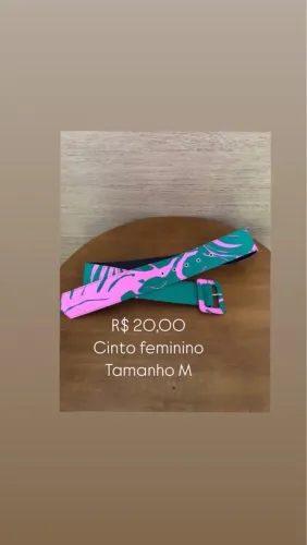Cinto tamanho M
