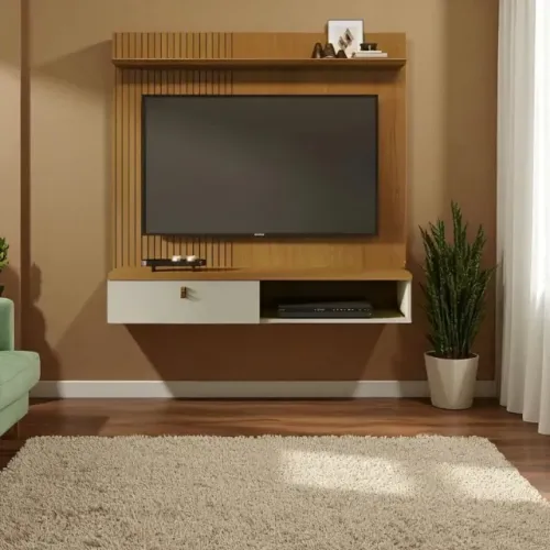 Disponível no estoque painel iris na cor cumaru opala