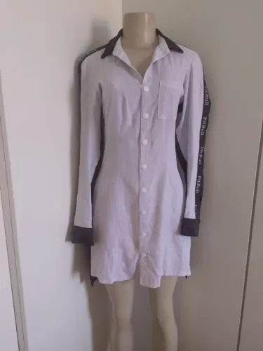 Vestido Camisa Pit Bull Feminino P