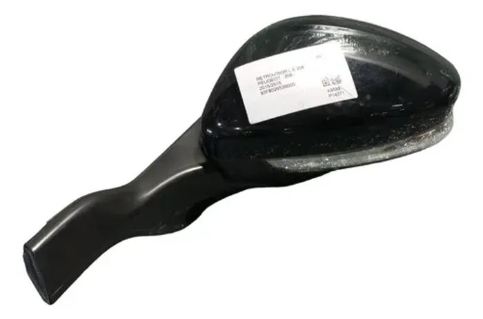 Retrovisor Esquerd Peugeot 208 C/ Seta 2013 A 2019 Eletrico