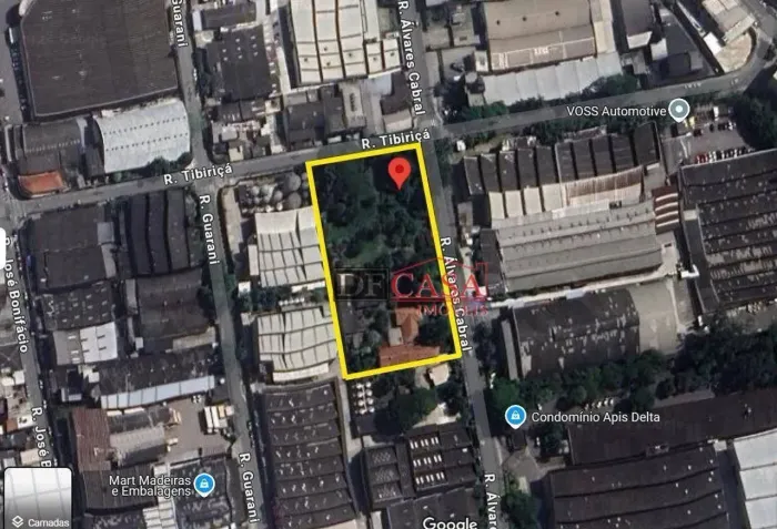 Terreno à venda, 5500 m² - 55x100 por R$ 8.000.000 - Serraria - Diadema/SP