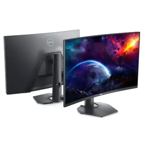 (NOVO) Monitor Dell Curvo QHD 31.5" 165Hz S3222DGM Preto