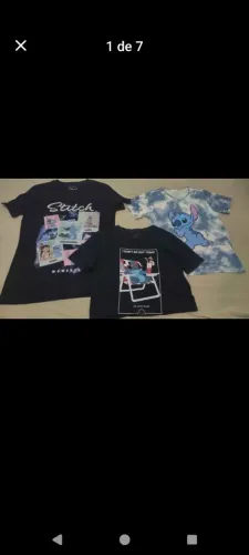 Camisas Lilo Stitch filme 