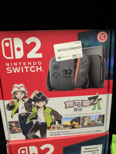 Nintendo switch 2 novo + jogo