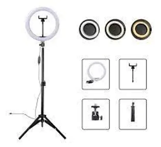 Ringh Light 10'' Kit Iluminação Vídeo Fotos 26cm