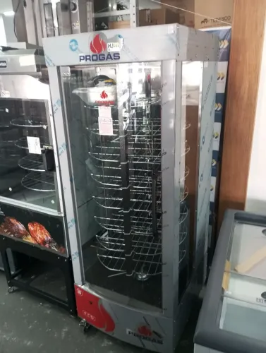 NZ. Máquina de assar carne e frango 128 kg 8 grelhas PROGÁS