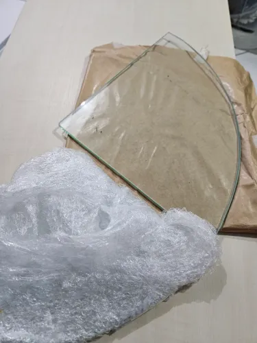 Prateleira de vidro para banheiro