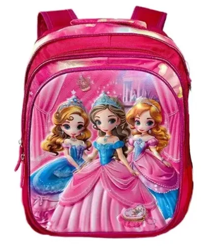 Mochila Escolar Infantil 3D Feminina Masculino Conforto Resistência z990