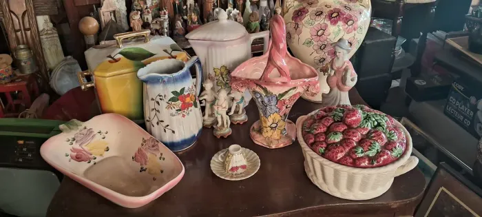 Belíssima Coleção de Peças Decorativas Vintage