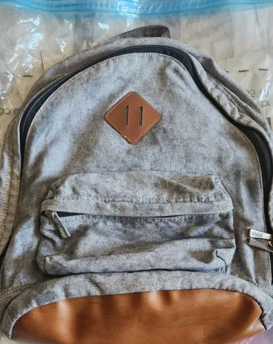 Mochila Imaginarium cinza 