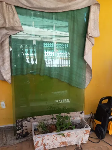 Porta de vidro Blidex, somente os vidros 