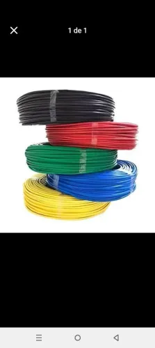 Cabos Elétricos em Várias Cores