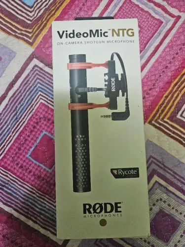 Microfone Rode Videomic Ntg Shotgun Para Câmera E Smartphone