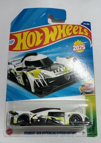 Miniatura Hot Wheels Peugeot hiper Car 1/64 2025
