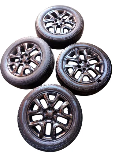 Jogo de rodas aro 17 jeep Compass longitude 225/60/17 origin