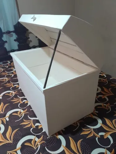 Baú Decorativo Branco