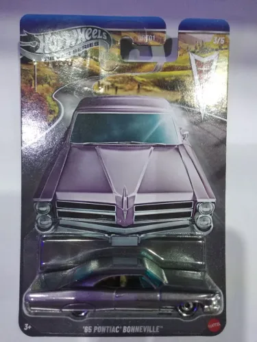 Carrinho Hot Wheels Silver series 65 Pontiac Bonneville 1:64
