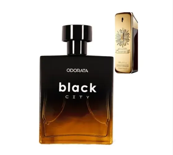 Perfume One Million Black City Deo Parfum Masculino 100ml Inspirado no Ouro de Paco Rabane
