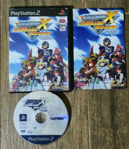 ROCKMAN X COMMAND MISSION PS2 ORIGINAL JAPONES