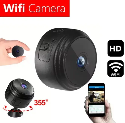 Câmera Wi-Fi 355° HD - Segurança e Monitoramento