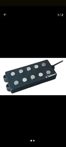 Captador p/ baixo 5 cordas music man R$500