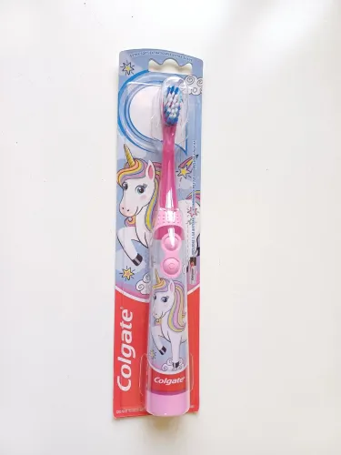  Escova de dente elétrica Colgate Unicórnio