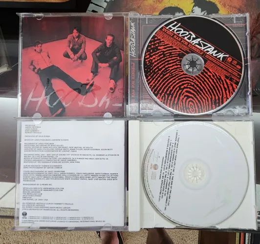 Lote combo METALICA E HOOBSTANK, CDS