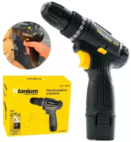 Parafusadeira titanium