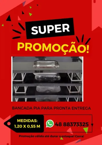Pia Padrao pronta entrega 1,20 x 0,55
