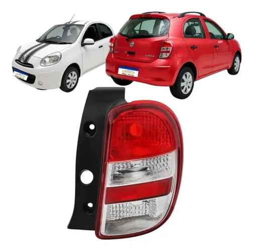 Lanterna Ld Nissan March 2011 2012 2013 2014 S Sv Sr Rio
