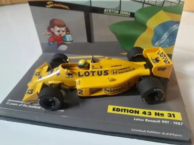 Lotus Renault 99t Ayrton Senna #31 15th Aniversario