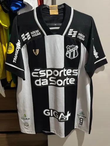 Camisa do Ceará usada em jogo único TAM M #23