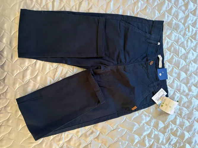 Calça sarja menino Nova com etiqueta