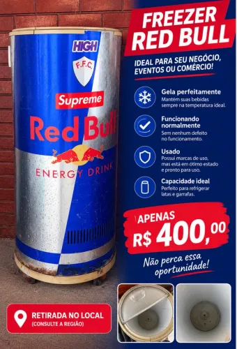Freezer redbull 