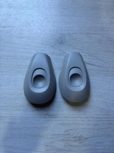 Acabamento regulador de cinto de segurança do fluence novo (o par)