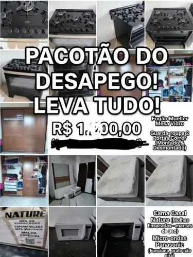 Pacote do desapego!